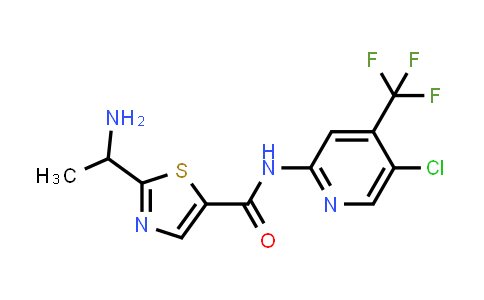 1095823-56-5 | 2-(1-Aminoethyl)-N-(5-chloro-4-(trifluoromethyl)pyridin-2-yl)thiazole-5-carboxamide