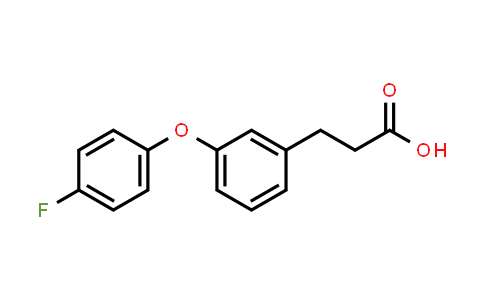 1096770-87-4 | 3-[3-(4-Fluorophenoxy)phenyl]propanoic acid