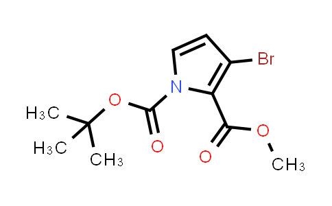 1097834-88-2 | 1-tert-Butyl 2-methyl 3-bromo-1H-pyrrole-1,2-dicarboxylate