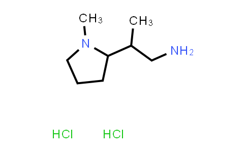 CAS No. 1097931-13-9, 2-(1-Methylpyrrolidin-2-yl)propan-1-amine dihydrochloride