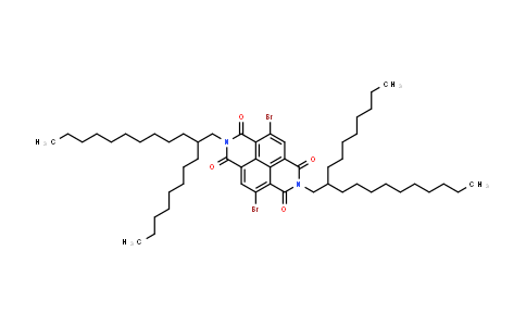 CAS No. 1100243-35-3, 4,9-Dibromo-2,7-bis(2-octyldodecyl)benzo[lmn][3,8]phenanthroline-1,3,6,8(2H,7H)-tetrone