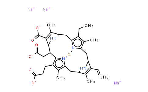CAS No. 11006-34-1, Sodium copper chlorophyllin A
