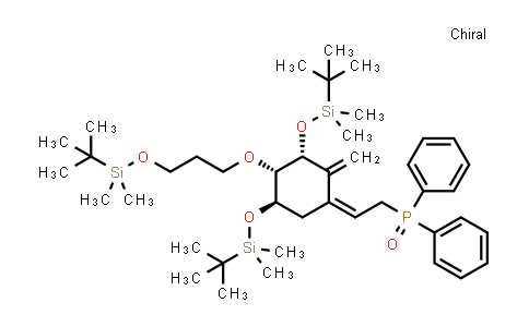 1101133-78-1 | ((Z)-2-((3R,4S,5R)-3,5-bis((tert-Butyldimethylsilyl)oxy)-4-(3-((tert-butyldimethylsilyl)oxy)propoxy)-2-methylenecyclohexylidene)ethyl)diphenylphosphine oxide