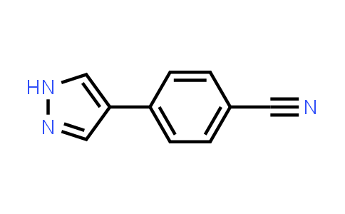 1101167-56-9 | 4-(1H-pyrazol-4-yl)benzonitrile