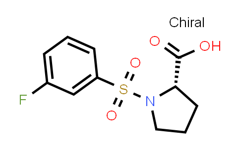 1101743-81-0 | ((3-Fluorophenyl)sulfonyl)proline