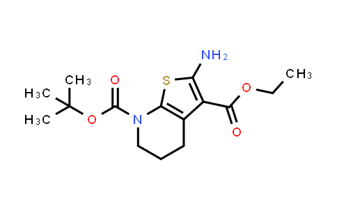 1101857-21-9 | 7-(tert-Butyl) 3-ethyl 2-amino-5,6-dihydrothieno[2,3-b]pyridine-3,7(4H)-dicarboxylate