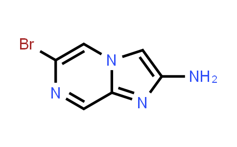 CAS No. 1103861-38-6, 6-Bromoimidazo[1,2-a]pyrazin-2-amine