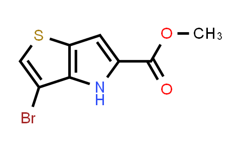 CAS No. 1105187-36-7, Methyl 3-bromo-4H-thieno[3,2-b]pyrrole-5-carboxylate
