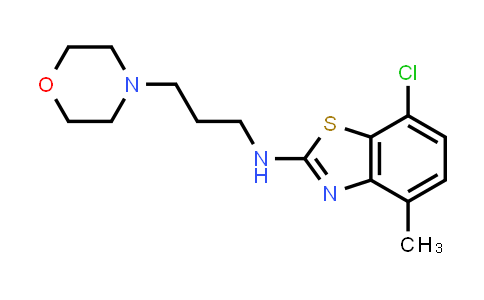 CAS No. 1105188-86-0, 7-Chloro-4-methyl-N-(3-morpholinopropyl)benzo[d]thiazol-2-amine
