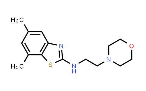 CAS No. 1105189-35-2, 5,7-Dimethyl-N-(2-morpholin-4-ylethyl)-1,3-benzothiazol-2-amine