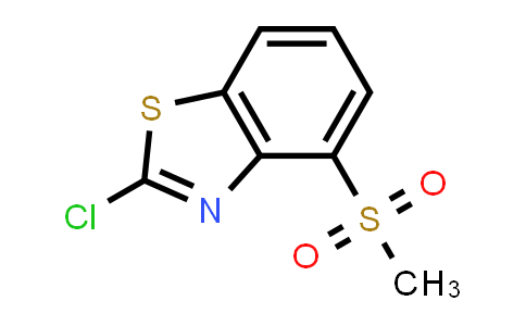 CAS No. 1105189-51-2, 2-Chloro-4-(methylsulfonyl)-1,3-benzothiazole
