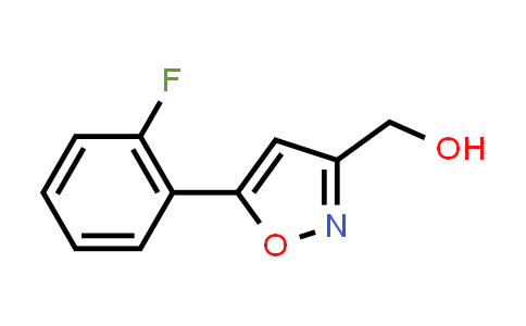 CAS No. 1105191-15-8, [5-(2-Fluorophenyl)isoxazol-3-yl]methanol