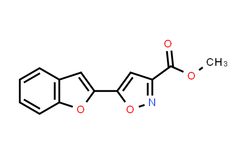 1105191-59-0 | Methyl 5-(1-benzofuran-2-yl)isoxazole-3-carboxylate