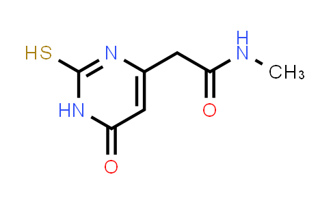 1105191-77-2 | 2-(2-Mercapto-6-oxo-1,6-dihydropyrimidin-4-yl)-N-methylacetamide