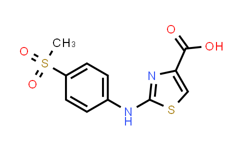 1105191-87-4 | 2-((4-(Methylsulfonyl)phenyl)amino)thiazole-4-carboxylic acid