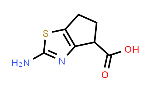 CAS No. 1105191-92-1, 2-Amino-5,6-dihydro-4H-cyclopenta[d][1,3]thiazole-4-carboxylic acid