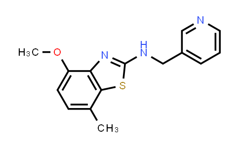CAS No. 1105192-38-8, 4-Methoxy-7-methyl-N-(pyridin-3-ylmethyl)-1,3-benzothiazol-2-amine