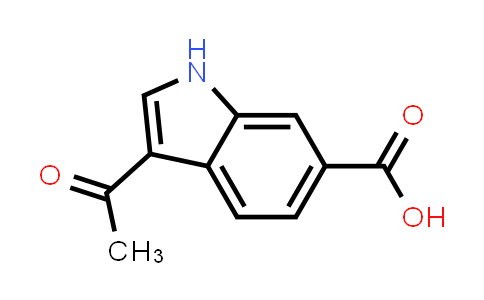 1105192-45-7 | 3-Acetyl-1H-indole-6-carboxylic acid