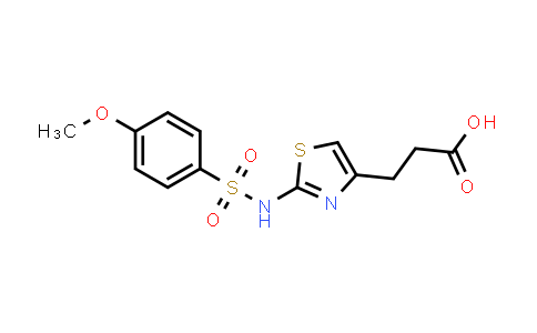 1105192-54-8 | 3-(2-((4-Methoxyphenyl)sulfonamido)thiazol-4-yl)propanoic acid