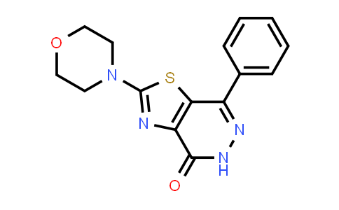 CAS No. 1105192-58-2, 2-Morpholin-4-yl-7-phenyl[1,3]thiazolo[4,5-d]pyridazin-4(5H)-one