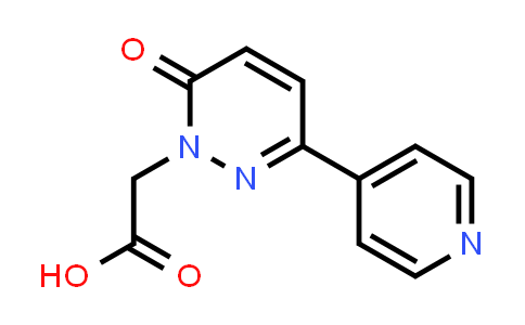 CAS No. 1105192-73-1, 2-(6-Oxo-3-(pyridin-4-yl)pyridazin-1(6H)-yl)acetic acid