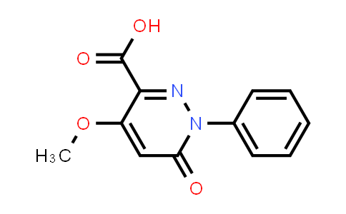 1105193-11-0 | 4-Methoxy-6-oxo-1-phenyl-1,6-dihydropyridazine-3-carboxylic acid