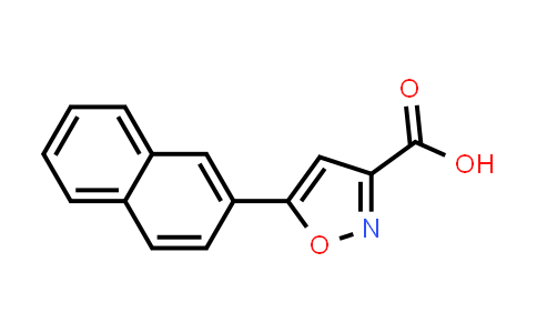 1105193-46-1 | 5-(Naphthalen-2-yl)isoxazole-3-carboxylic acid