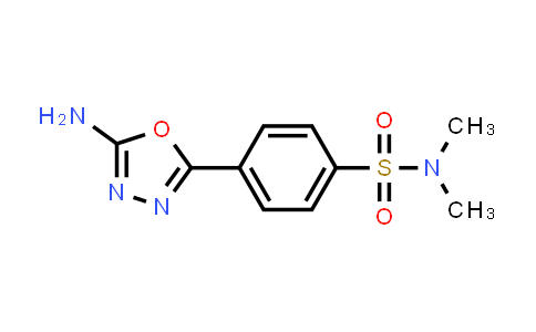 1105193-99-4 | 4-(5-Amino-1,3,4-oxadiazol-2-yl)-N,N-dimethylbenzenesulfonamide