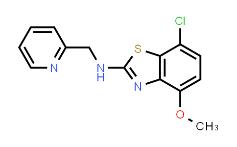 1105194-24-8 | 7-Chloro-4-methoxy-N-(pyridin-2-ylmethyl)benzo[d]thiazol-2-amine