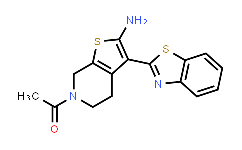 1105194-28-2 | 1-(2-Amino-3-(benzo[d]thiazol-2-yl)-4,7-dihydrothieno[2,3-c]pyridin-6(5H)-yl)ethan-1-one