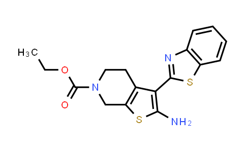 1105194-36-2 | Ethyl 2-amino-3-(1,3-benzothiazol-2-yl)-4,7-dihydrothieno[2,3-c]pyridine-6(5H)-carboxylate