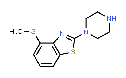 CAS No. 1105194-64-6, 4-(Methylthio)-2-piperazin-1-yl-1,3-benzothiazole
