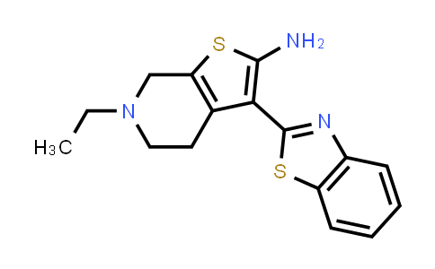 1105194-85-1 | 3-(1,3-Benzothiazol-2-yl)-6-ethyl-4,5,6,7-tetrahydrothieno[2,3-c]pyridin-2-amine