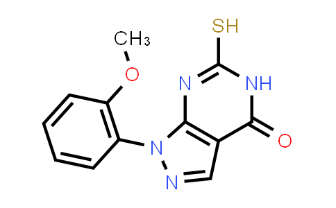 1105196-23-3 | 6-Mercapto-1-(2-methoxyphenyl)-1,5-dihydro-4H-pyrazolo[3,4-d]pyrimidin-4-one