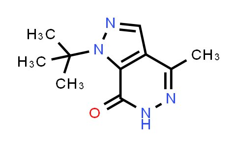 1105196-44-8 | 1-tert-Butyl-4-methyl-1,6-dihydro-7H-pyrazolo[3,4-d]pyridazin-7-one