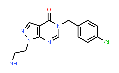 1105196-80-2 | 1-(2-Aminoethyl)-5-[(4-chlorophenyl)methyl]-1H,4H,5H-pyrazolo[3,4-d]pyrimidin-4-one
