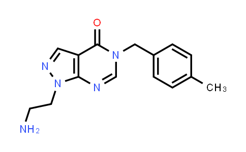 1105196-83-5 | 1-(2-Aminoethyl)-5-(4-methylbenzyl)-1,5-dihydro-4H-pyrazolo[3,4-d]pyrimidin-4-one