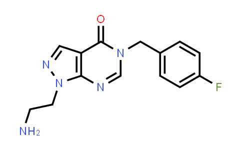 1105196-86-8 | 1-(2-Aminoethyl)-5-(4-fluorobenzyl)-1,5-dihydro-4H-pyrazolo[3,4-d]pyrimidin-4-one