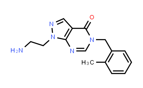 1105196-98-2 | 1-(2-Aminoethyl)-5-(2-methylbenzyl)-1,5-dihydro-4H-pyrazolo[3,4-d]pyrimidin-4-one