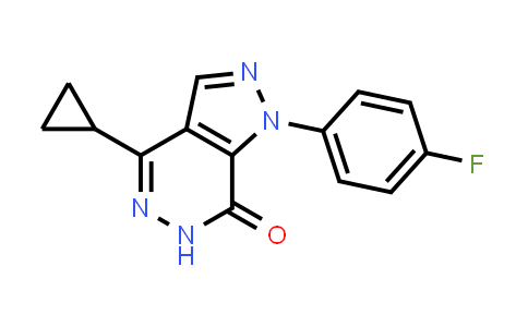 1105197-21-4 | 4-Cyclopropyl-1-(4-fluorophenyl)-1,6-dihydro-7H-pyrazolo[3,4-d]pyridazin-7-one