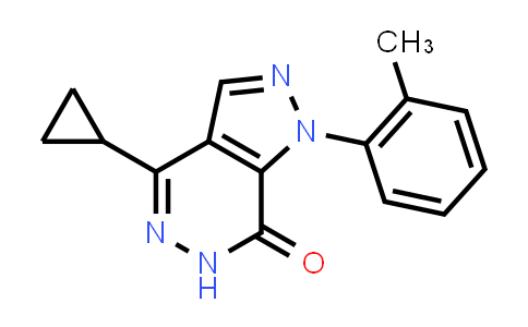1105197-37-2 | 4-Cyclopropyl-1-(2-methylphenyl)-1,6-dihydro-7H-pyrazolo[3,4-d]pyridazin-7-one