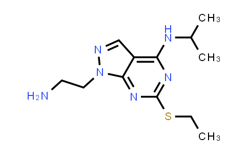 1105197-82-7 | 1-(2-Aminoethyl)-6-(ethylthio)-N-isopropyl-1H-pyrazolo[3,4-d]pyrimidin-4-amine