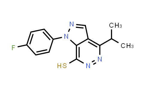 1105198-06-8 | 1-(4-Fluorophenyl)-4-isopropyl-1H-pyrazolo[3,4-d]pyridazine-7-thiol