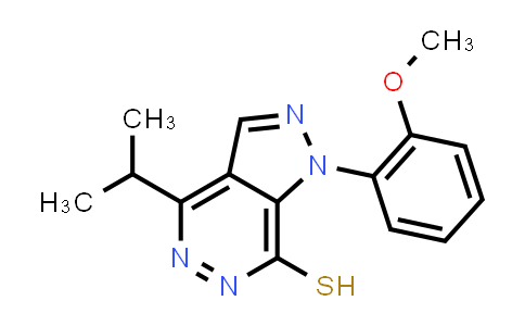 1105198-11-5 | 4-Isopropyl-1-(2-methoxyphenyl)-1H-pyrazolo[3,4-d]pyridazine-7-thiol