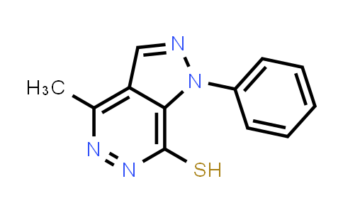 1105198-16-0 | 4-Methyl-1-phenyl-1H-pyrazolo[3,4-d]pyridazine-7-thiol