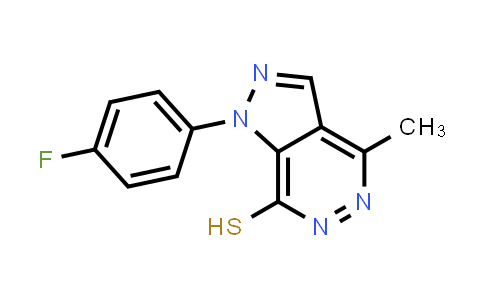 1105198-21-7 | 1-(4-Fluorophenyl)-4-methyl-1H-pyrazolo[3,4-d]pyridazine-7-thiol