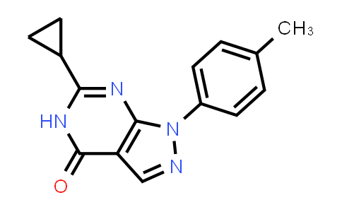 1105198-46-6 | 6-Cyclopropyl-1-(4-methylphenyl)-1,5-dihydro-4H-pyrazolo[3,4-d]pyrimidin-4-one