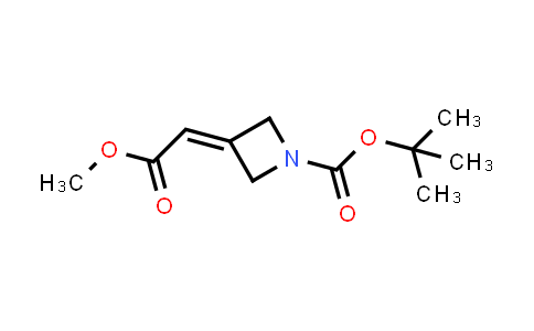 CAS No. 1105662-87-0, tert-Butyl 3-(2-methoxy-2-oxoethylidene)azetidine-1-carboxylate