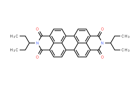 CAS No. 110590-81-3, 2,9-Di(pentan-3-yl)anthra[2,1,9-def:6,5,10-d'e'f']diisoquinoline-1,3,8,10(2H,9H)-tetraone