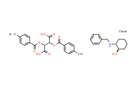 CAS No. 1106691-66-0, (1R,2R)-2-(benzylamino)cyclohexanol (2R,3R)-2,3-bis((4-methylbenzoyl)oxy)succinate